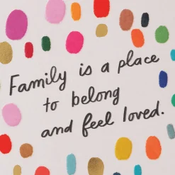 Glad to Be Family With You Birthday Card for Relative