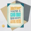 Glad to Have You Around Birthday Card for Brother