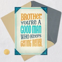 Glad to Have You Around Birthday Card for Brother