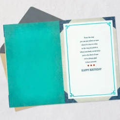 Glad to Have You Around Birthday Card for Brother