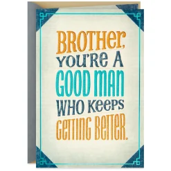 Glad to Have You Around Birthday Card for Brother