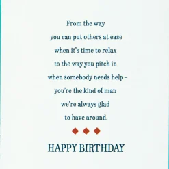 Glad to Have You Around Birthday Card for Brother