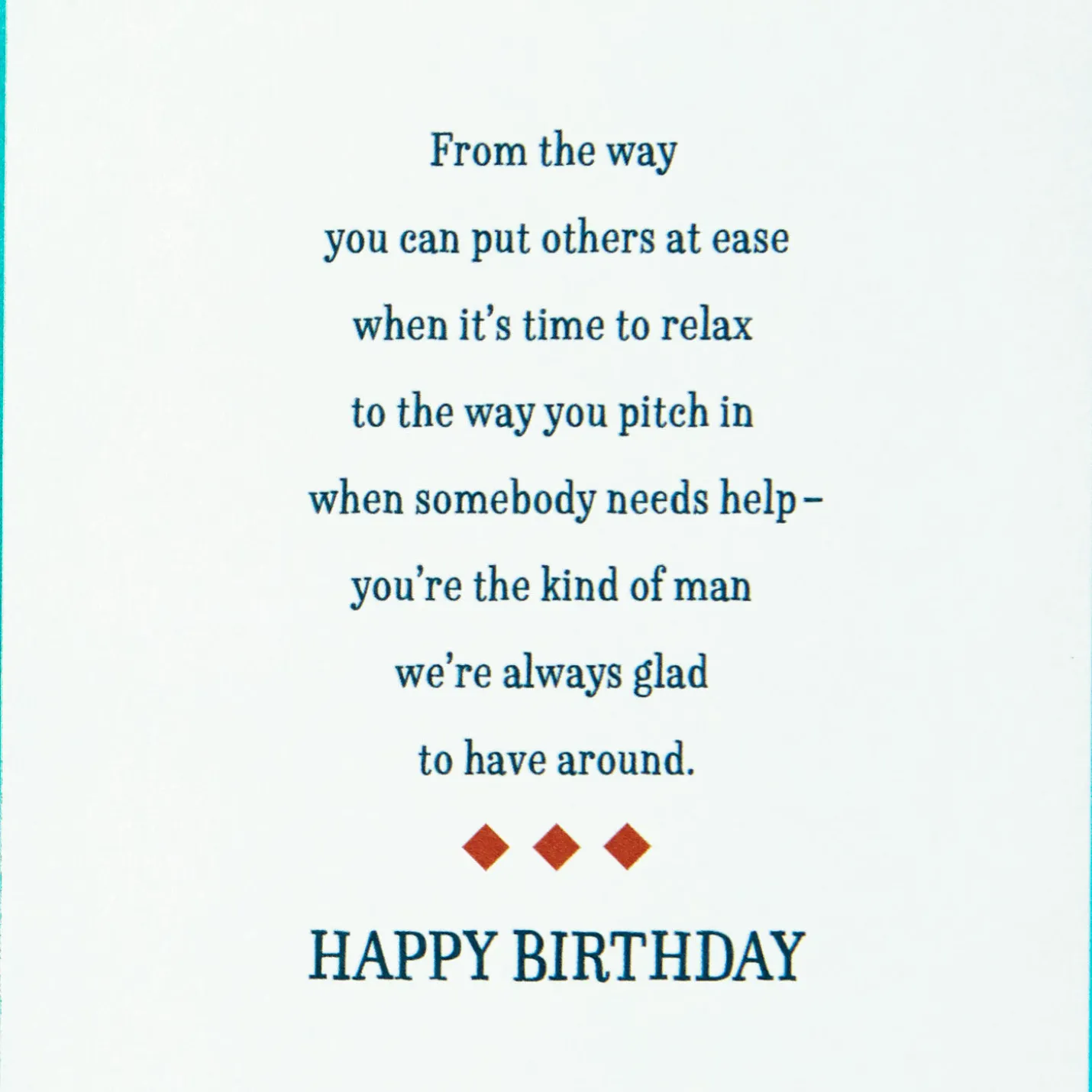 Glad to Have You Around Birthday Card for Brother