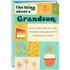 Glad To Have You, Grandson Birthday Card