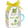 Glass 21st Birthday Mug and Shot Glass Bundle