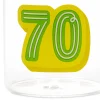 Glass 70th Birthday Mug, 17.5 oz.