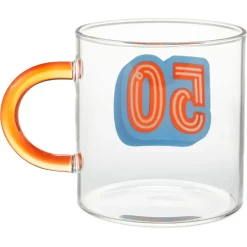 Glass 50th Birthday Mug, 17.5 oz.