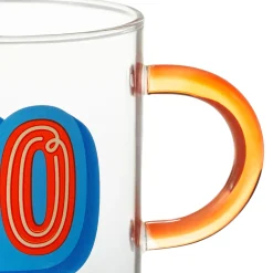 Glass 50th Birthday Mug, 17.5 oz.
