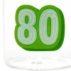 Glass 80th Birthday Mug, 17.5 oz.