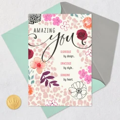 Glorious by Design Religious Birthday Card
