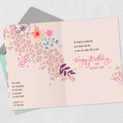Glorious by Design Religious Birthday Card