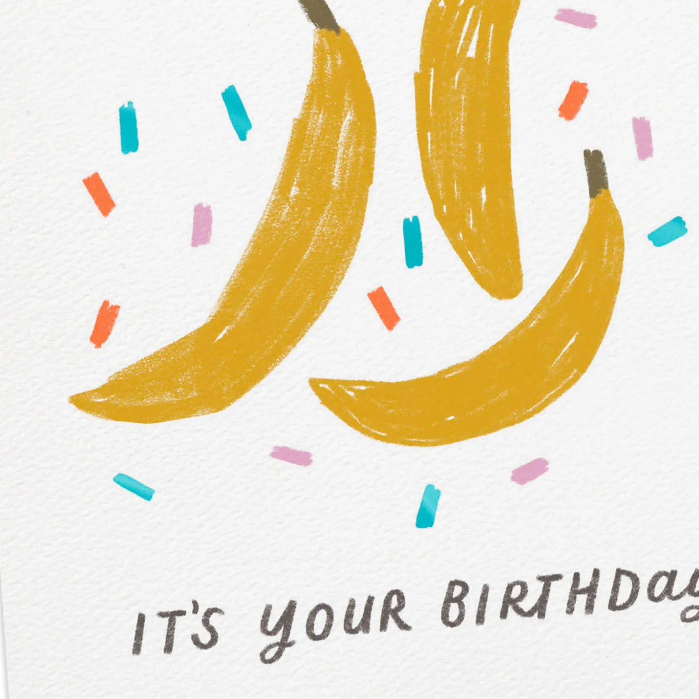 Go Bananas Funny Birthday Card