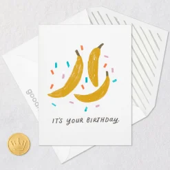 Go Bananas Funny Birthday Card