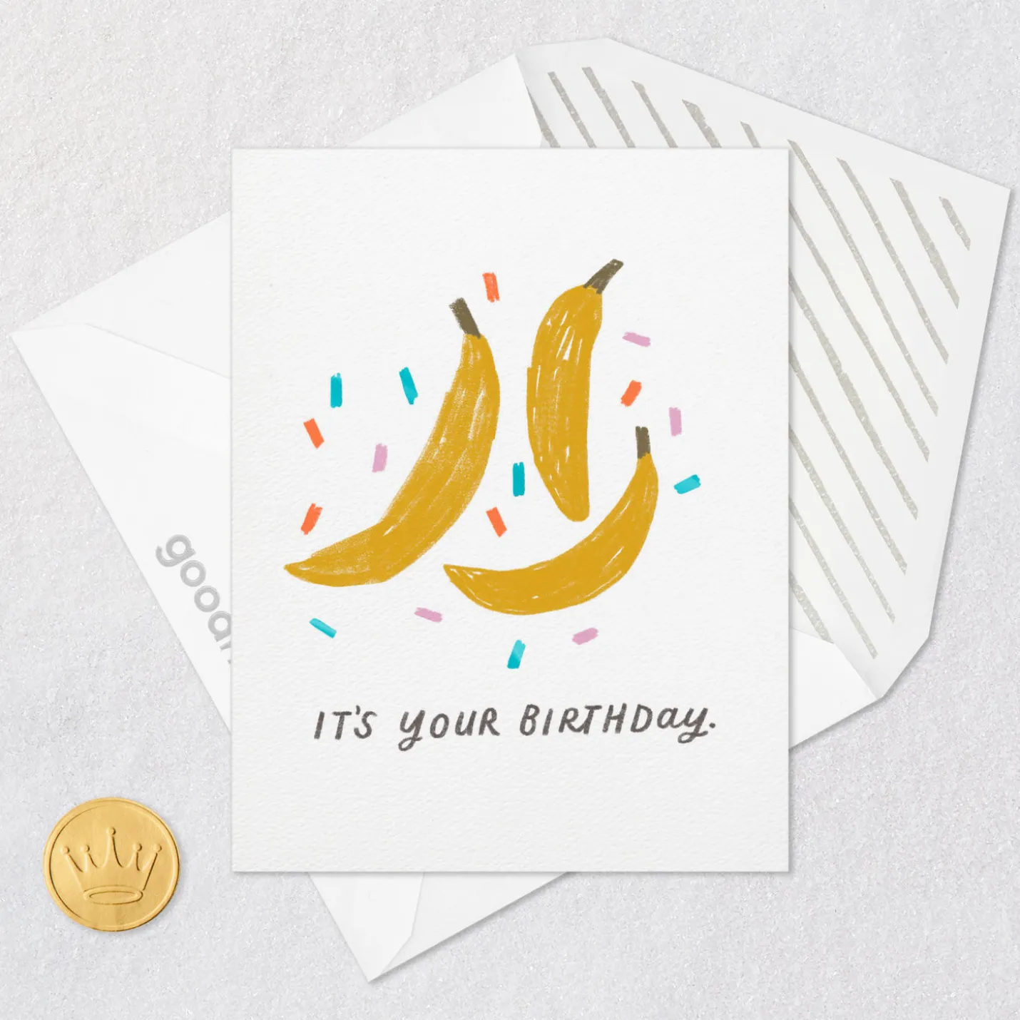 Go Bananas Funny Birthday Card