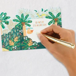Go Wild Jungle Animals 3D Pop-Up Birthday Card for Kids