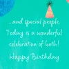 God Gives Us Special People Like You Religious Birthday Card