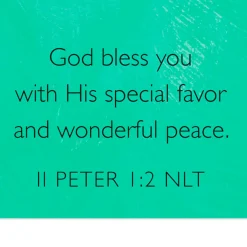 God Gives Us Special People Like You Religious Birthday Card