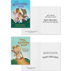 God Made Just One Assorted Religious Birthday Cards for Kids, Box of 12