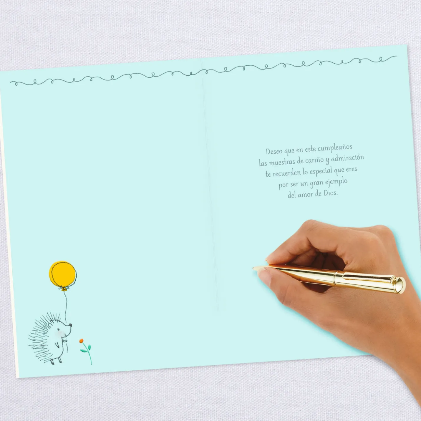 God Made You a Blessing Spanish-Language Birthday Card