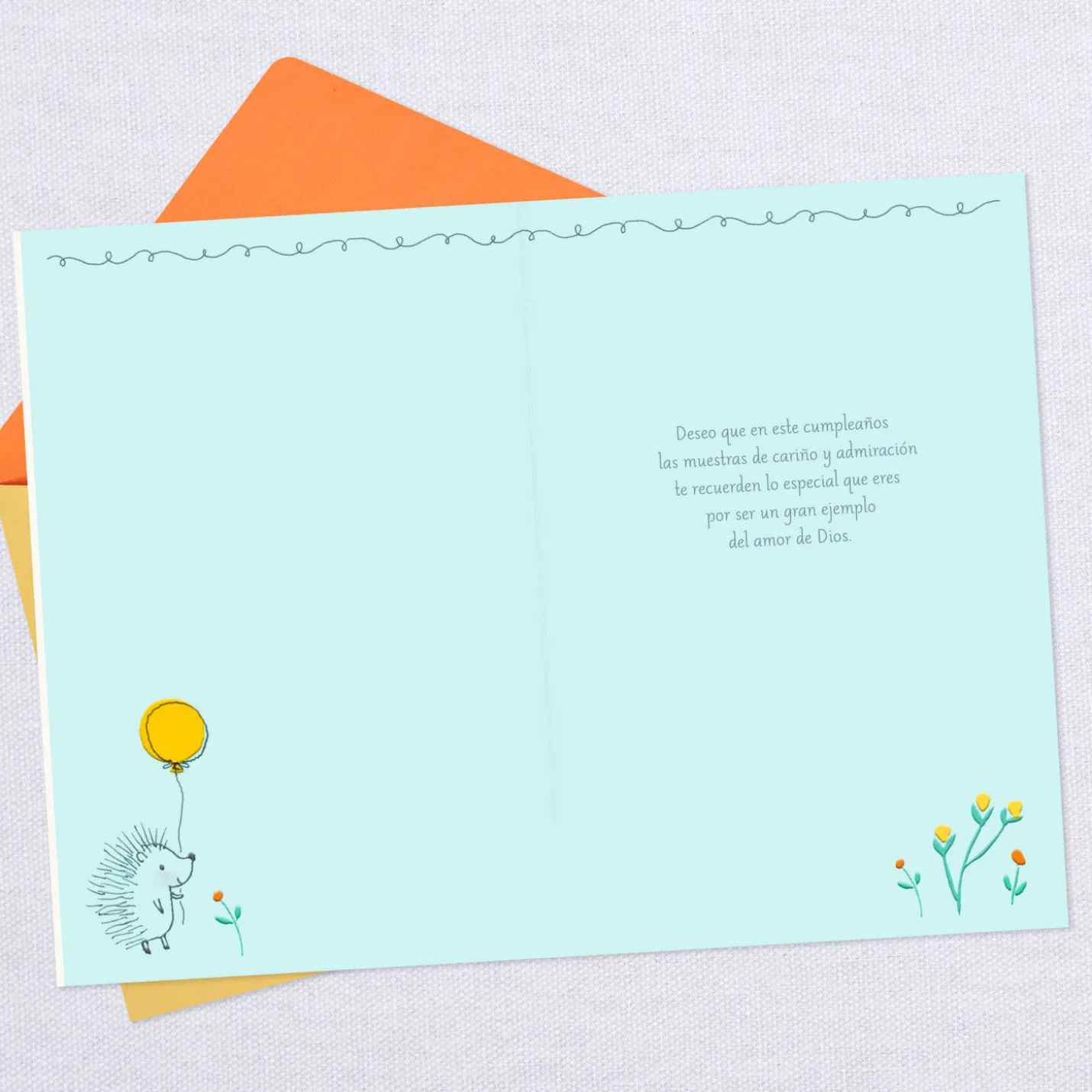 God Made You a Blessing Spanish-Language Birthday Card