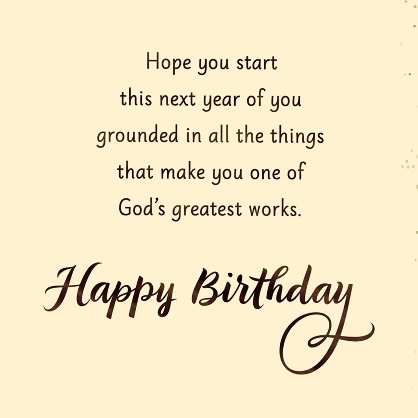 God Made You Wonderful Birthday Card