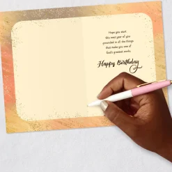 God Made You Wonderful Birthday Card