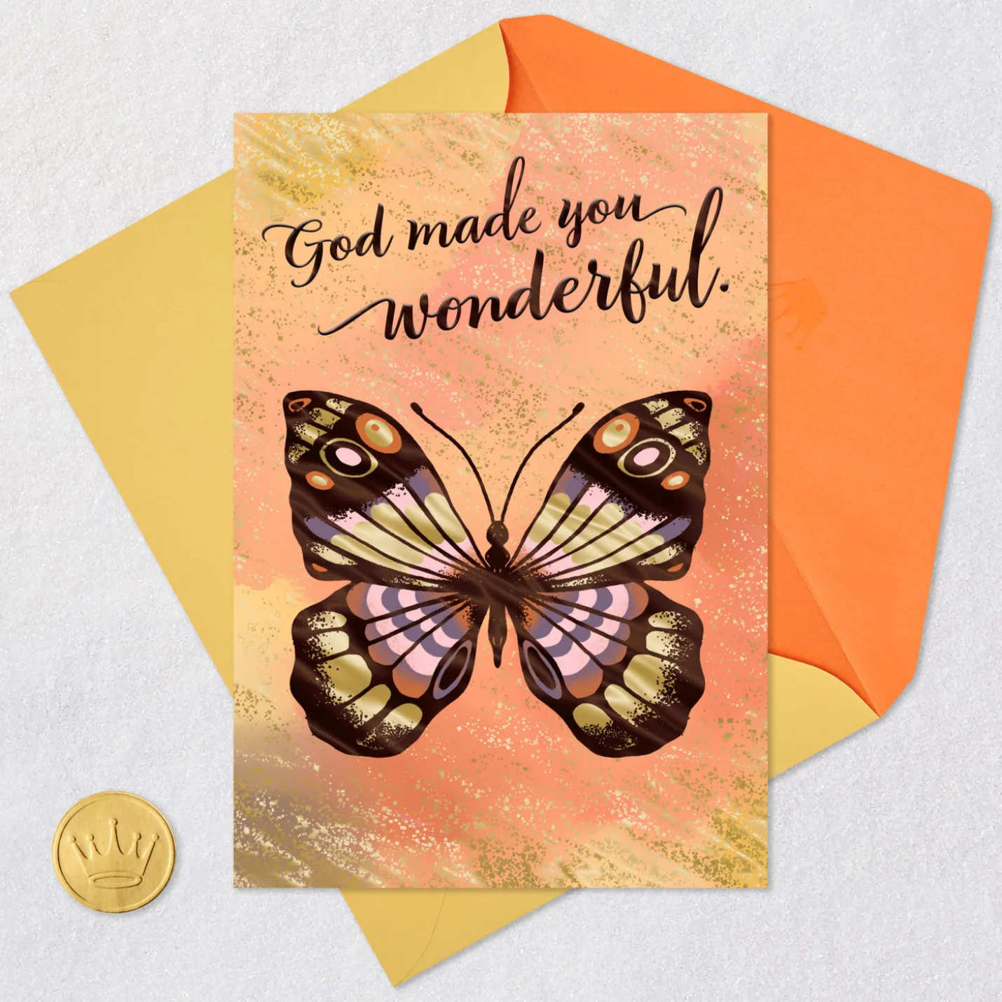 God Made You Wonderful Birthday Card