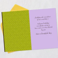 God Lights Our World Birthday Card