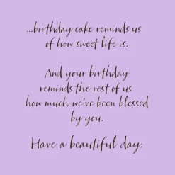 God Lights Our World Birthday Card
