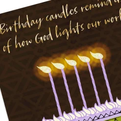 God Lights Our World Birthday Card
