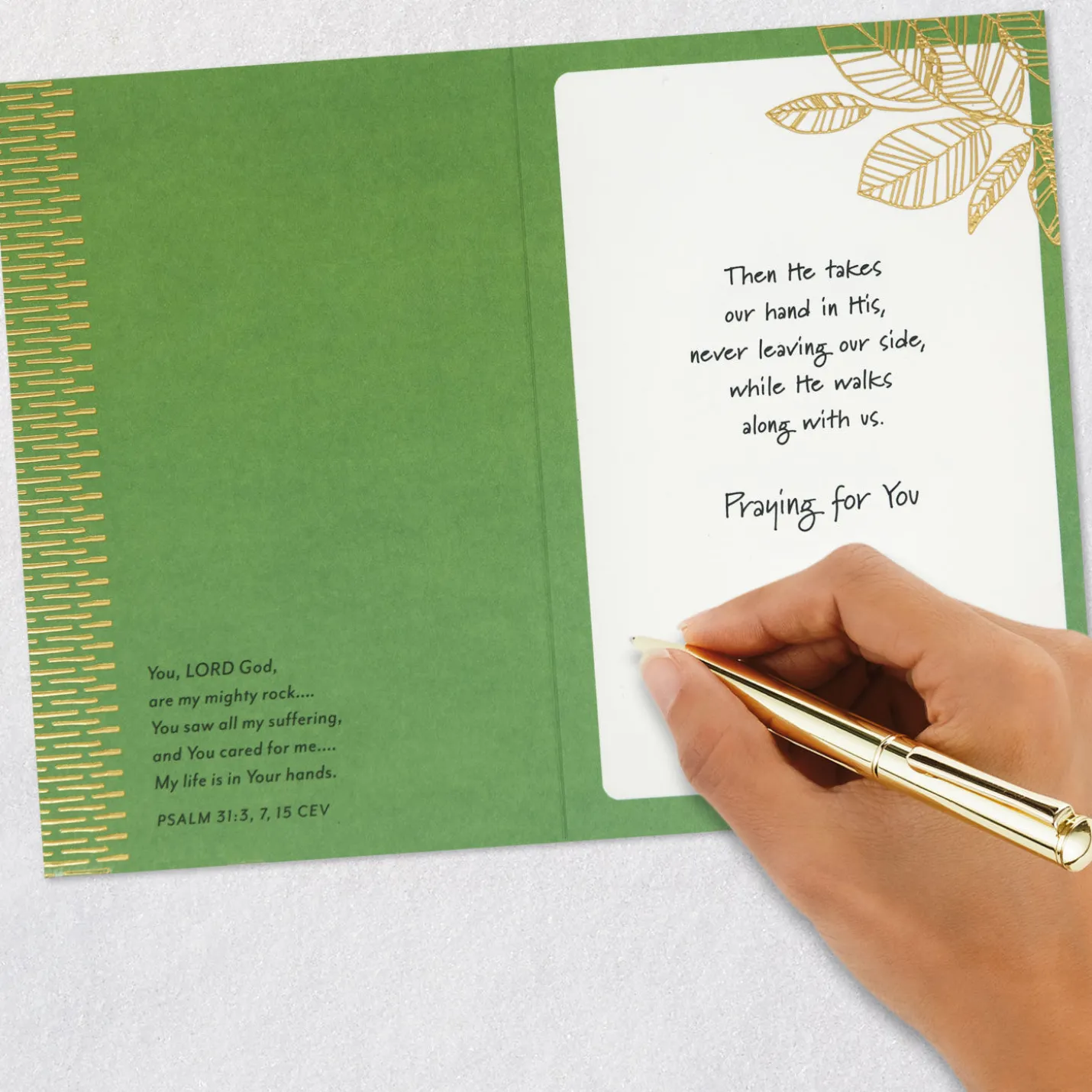 God Makes a Way Religious Encouragement Card
