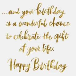 God's Beautiful Creation Birthday Card for Daughter