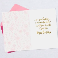 God's Beautiful Creation Birthday Card for Daughter