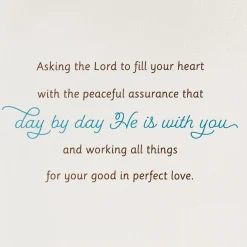 God's Mercies Shine Anew Religious Encouragement Card
