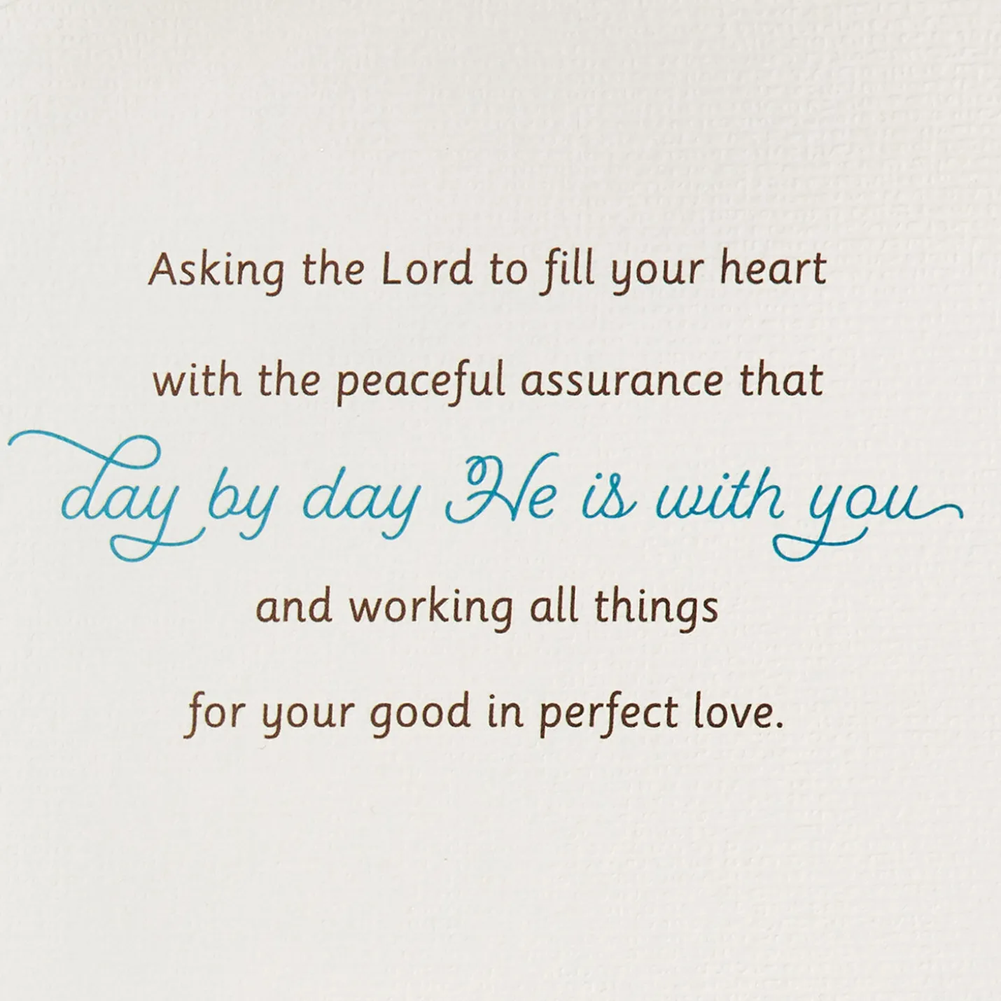 God's Mercies Shine Anew Religious Encouragement Card
