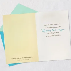 God's Mercies Shine Anew Religious Encouragement Card