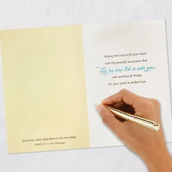 God's Mercies Shine Anew Religious Encouragement Card