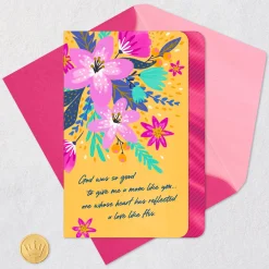 God Was Good to Give Me You Religious Birthday Card for Mama