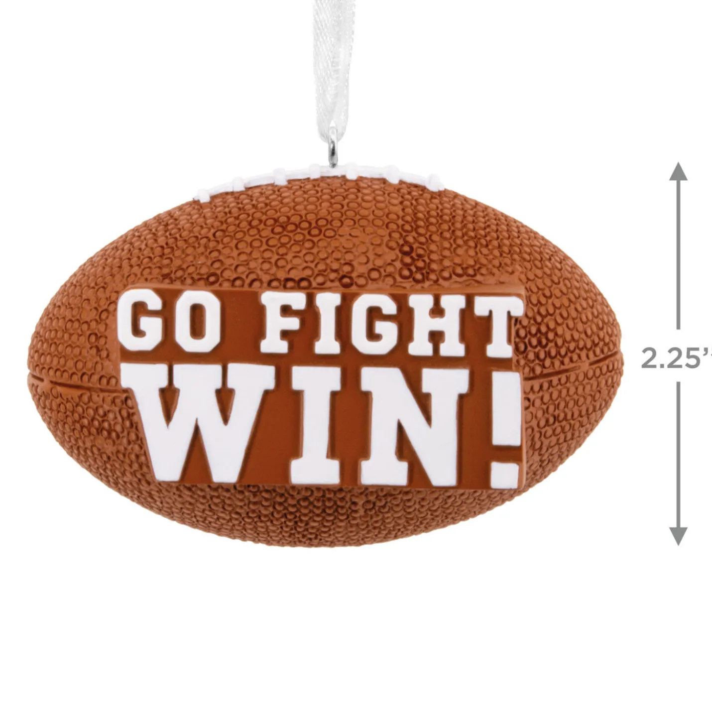 Go Fight Win Football Hallmark Ornament