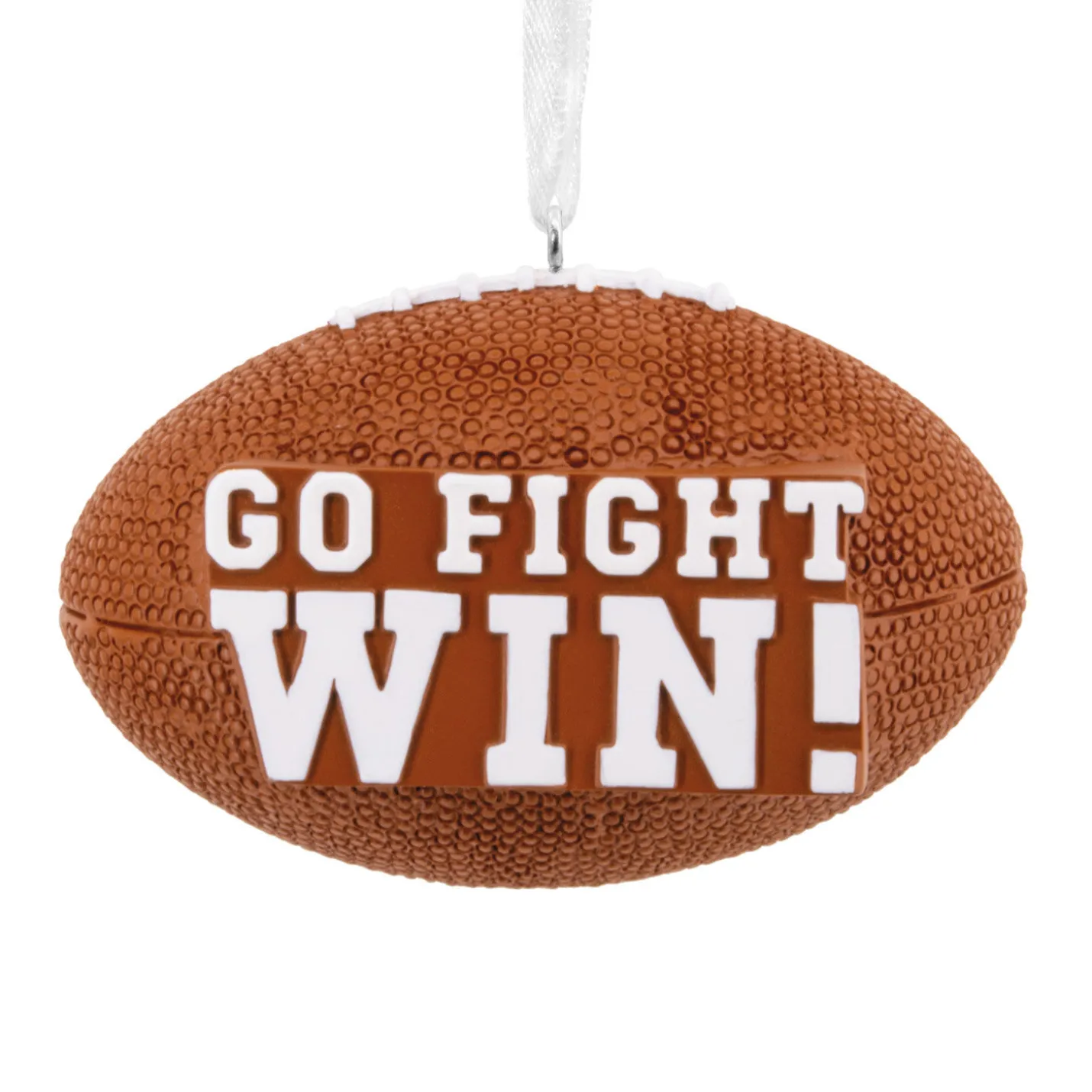 Go Fight Win Football Hallmark Ornament