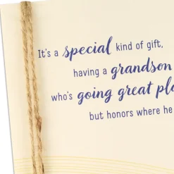 Going Great Places Birthday Card for Grandson