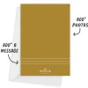 Golden Happy Flat Holiday Photo Card