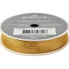 Gold Ribbed 5/8" Ribbon, 12.9'