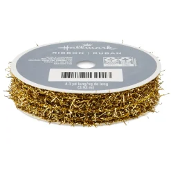 Gold Sparkle Ribbon, 12.9'