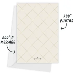 Gold Thanks Modern Minimal Wedding Thank-You Card