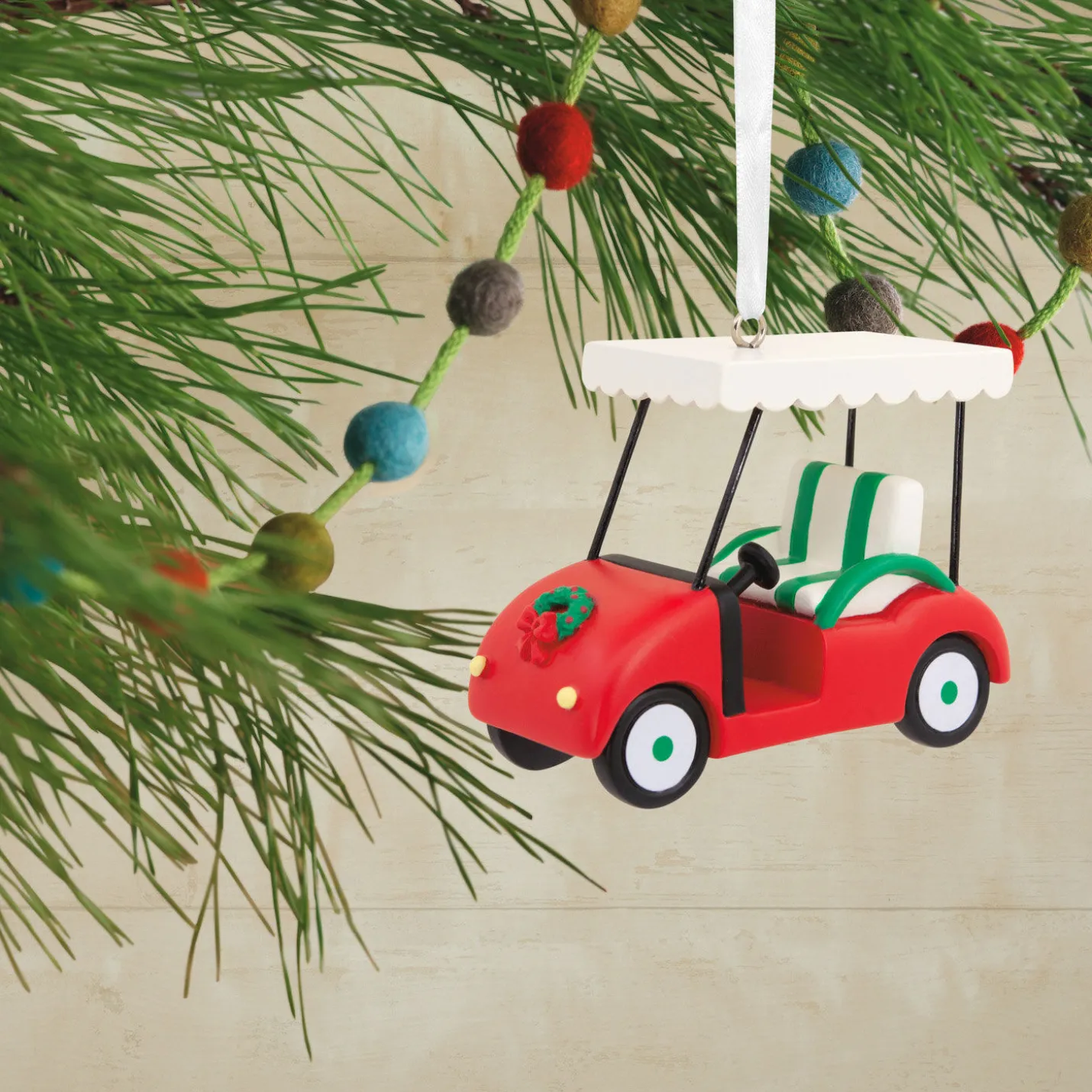 Golf Cart Hallmark Ornament