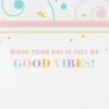 Good Vibes Confetti 3D Pop-Up Birthday Card