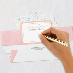 Good Vibes Confetti 3D Pop-Up Birthday Card