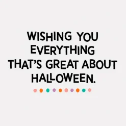 Good Fun, Good Times, Good Treats Halloween Card