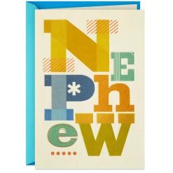 Good Heart and More Birthday Card for Nephew